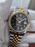 Seiko Mod Arabic Dial Noir et Doré
