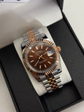 Seiko Mod Daydate Chocolat
