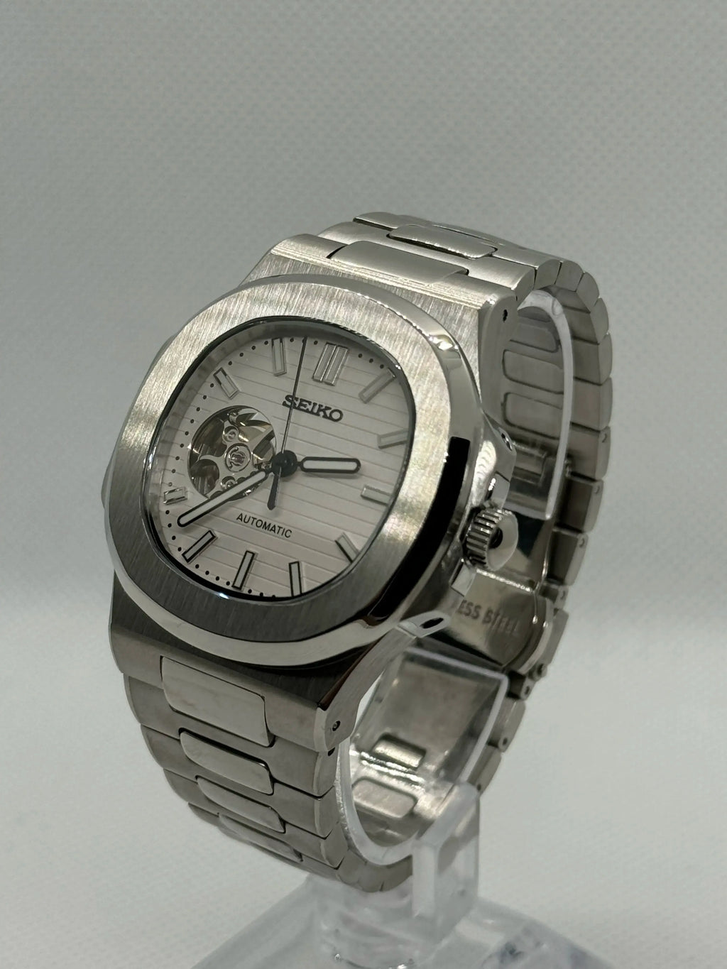 Seiko Mod nautilus Blanc